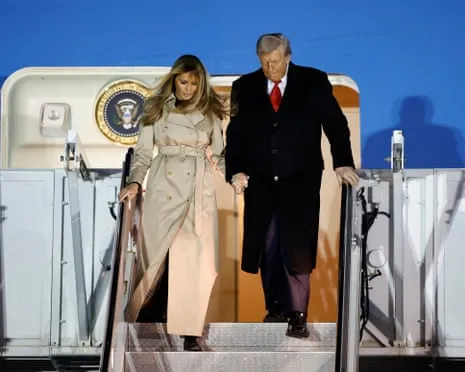 President Trump Set to Meet Britain's Monarch as Demonstrators Gather in the UK